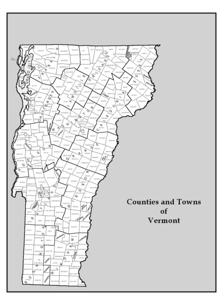 StateMap | Vermont Reptile and Amphibian Atlas